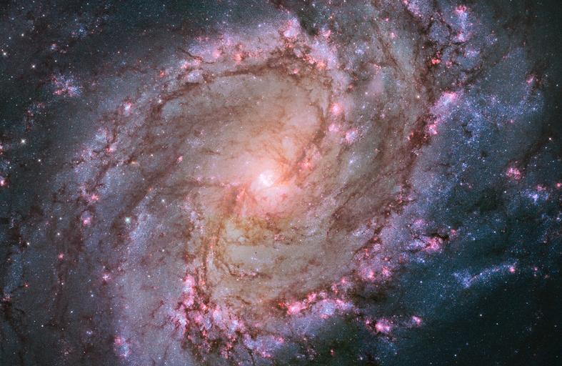 Image of a spiral galaxy